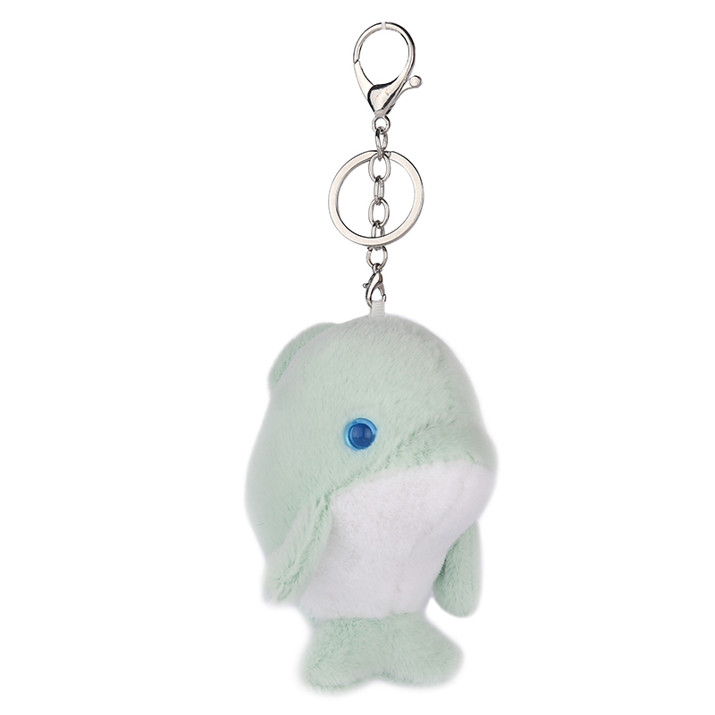 KingKong Toys Custom 4'' Cute Blue Little Dinosaur Plush Keychains,KingKong Toys