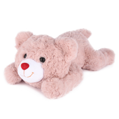 KingKong Toys Custom 24'' Lying Pink Teddy Bear Plushie Cushion For Children Pillow,KingKong Toys