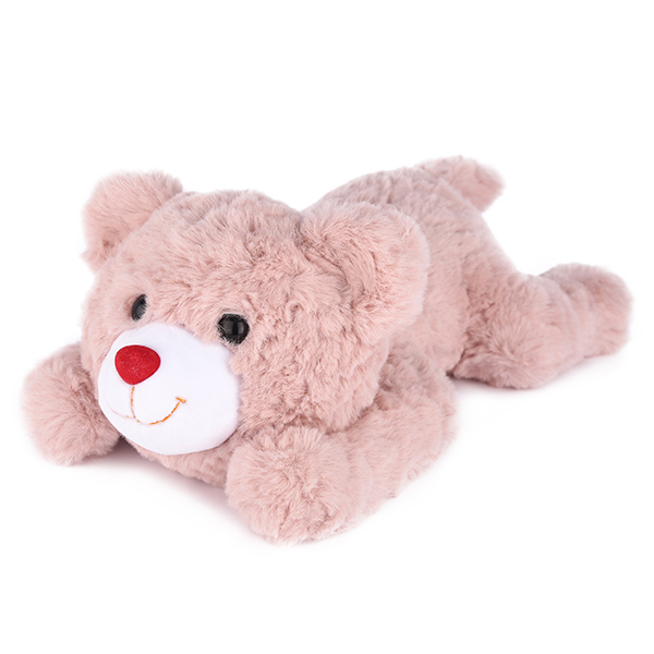 KingKong Toys Custom 24'' Lying Pink Teddy Bear Plushie Cushion For Children Pillow,KingKong Toys