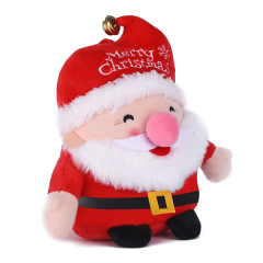 KingKong Toys Custom 4'' Plush Father Christmas Keychains For Christmas Tree Ornament,KingKong Toys