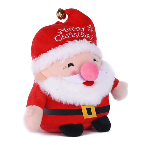 KingKong Toys Custom 4'' Plush Father Christmas Keychains For Christmas Tree Ornament,KingKong Toys