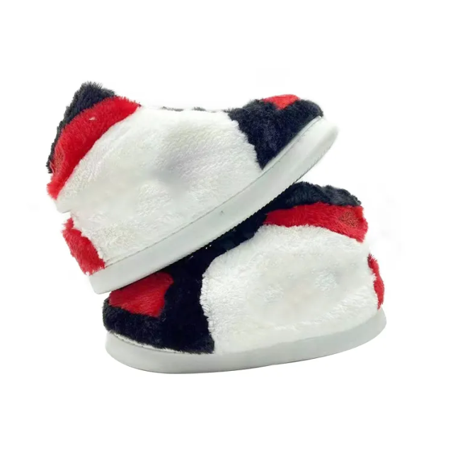 KingKong Toys Manufacturer Accept Customization A-G Funny Plush Slippers Teenager Adult Winter Indoor Catnap House Shoes,KingKong Toys