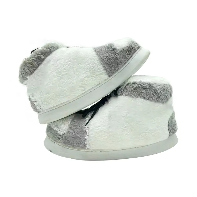 KingKong Toys Manufacturer Accept Customization A-G Funny Plush Slippers Teenager Adult Winter Indoor Catnap House Shoes,KingKong Toys