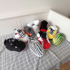 KingKong Toys Manufacturer Accept Customization A-G Funny Plush Slippers Teenager Adult Winter Indoor Catnap House Shoes,KingKong Toys