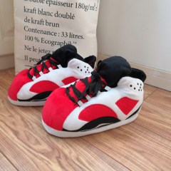 KingKong Toys Manufacturer Accept Customization A-G Funny Plush Slippers Teenager Adult Winter Indoor Catnap House Shoes,KingKong Toys