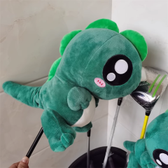 Little Monster Driver Golf Club Set Wooden Pole Cover Cartoon Club Protective Head Cover,KingKong Toys