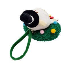 Kingkong Toys Factory Custom Snowman Christmas Tree Hanging Plush Toys Tiny Plush Dolls for Christmas Party Favors Gift KeyChain,KingKong Toys