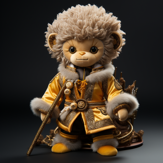 Factory Custom Black Myth Wukong Stuffed Animal Boys character Plush Toy for gifts,KingKong Toys