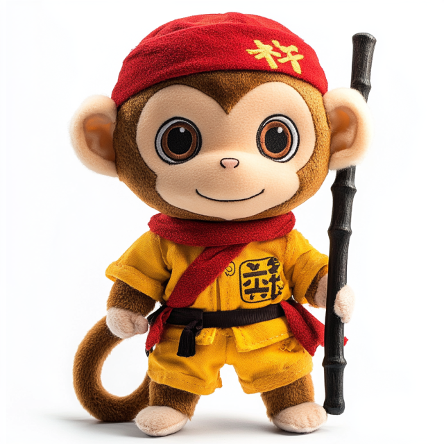 Factory Custom Black Myth Wukong Stuffed Animal Boys character Plush Toy for gifts,KingKong Toys