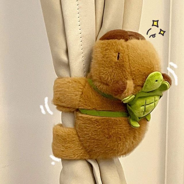 Stuffed Animal Capybara Bracelets Wristband Interactive Plush Toy for Birthday Party,KingKong Toys