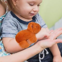 Stuffed Animal Capybara Bracelets Wristband Interactive Plush Toy for Birthday Party,KingKong Toys