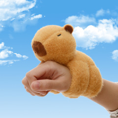 Stuffed Animal Capybara Bracelets Wristband Interactive Plush Toy for Birthday Party,KingKong Toys