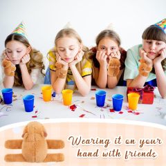 Stuffed Animal Capybara Bracelets Wristband Interactive Plush Toy for Birthday Party,KingKong Toys