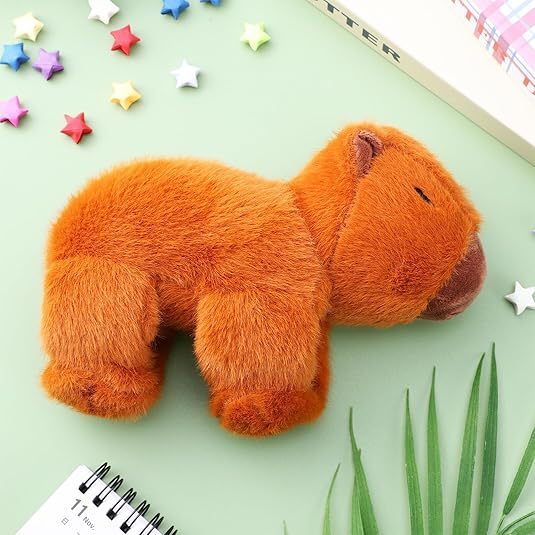 Stuffed Animal Capybara Bracelets Wristband Interactive Plush Toy for Birthday Party,KingKong Toys
