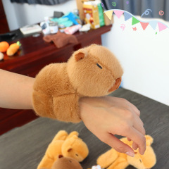 Stuffed Animal Capybara Bracelets Wristband Interactive Plush Toy for Birthday Party,KingKong Toys