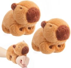 Stuffed Animal Capybara Bracelets Wristband Interactive Plush Toy for Birthday Party,KingKong Toys
