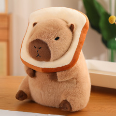 Adorable Capybara Backpack Kawaii plush stuffed animal with Fluffy Adjustable shoulder strap,KingKong Toys