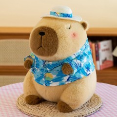Adorable Capybara Backpack Kawaii plush stuffed animal with Fluffy Adjustable shoulder strap,KingKong Toys