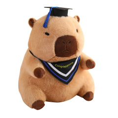 Adorable Capybara Backpack Kawaii plush stuffed animal with Fluffy Adjustable shoulder strap,KingKong Toys