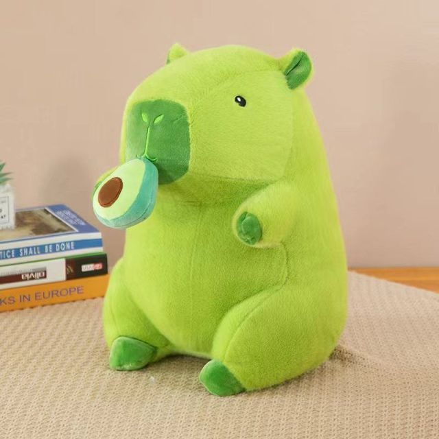 Adorable Capybara Backpack Kawaii plush stuffed animal with Fluffy Adjustable shoulder strap,KingKong Toys