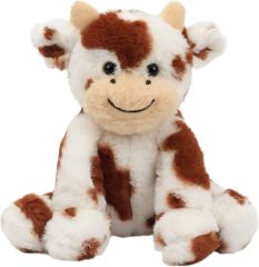 Adorable Plush Cow Toy Floppy Dairy Cattle Soft Stuffed Animal Cute Birthday Gifts for Boys Girls Kids Toddlers,KingKong Toys