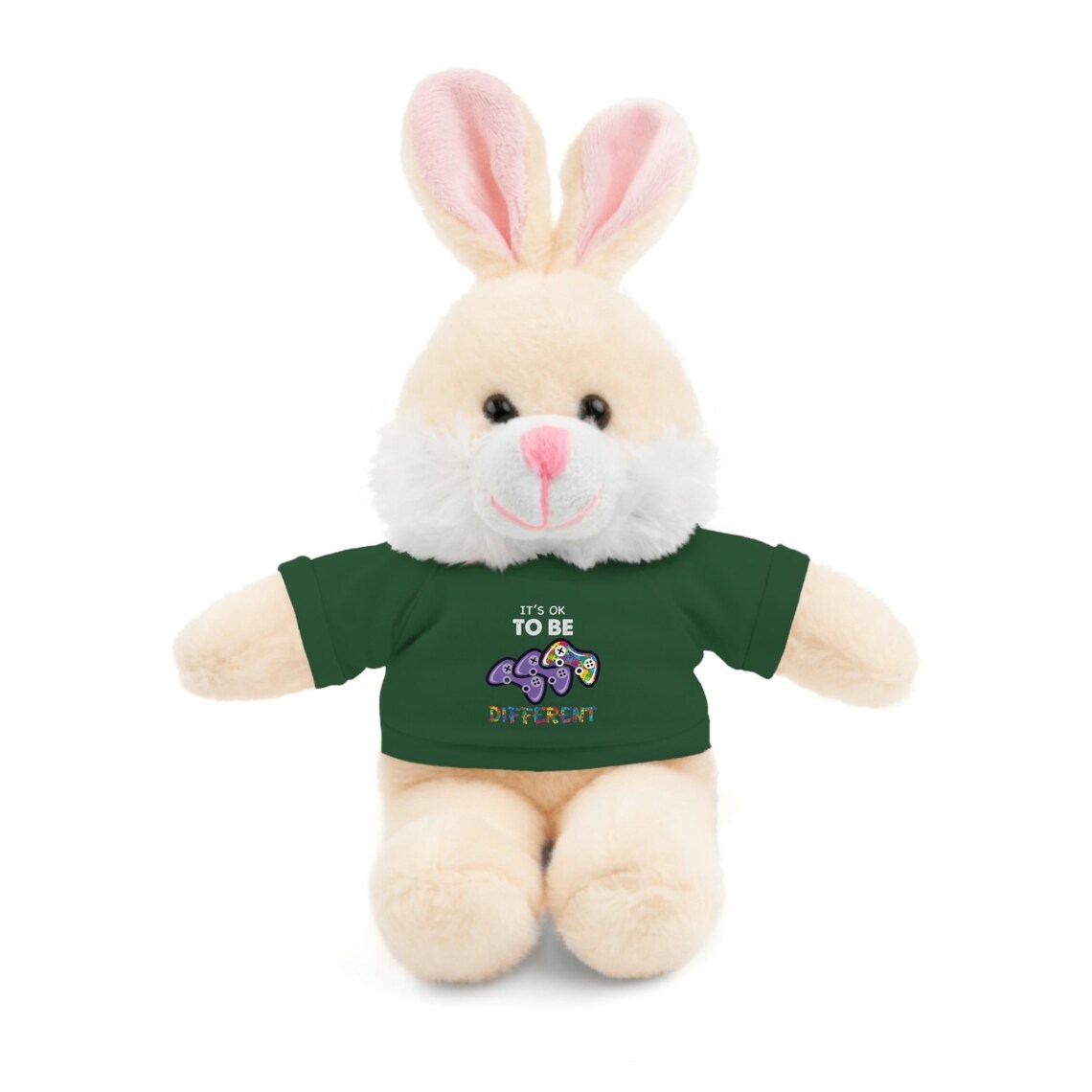 Autism Support Awareness Stuffed Animals with Tee Comfort Toy,KingKong Toys