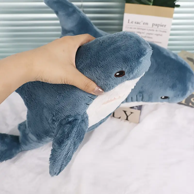 Plush toy shark Stuffed Animals cute gift children's toys,KingKong Toys