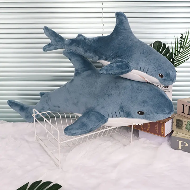 Plush toy shark Stuffed Animals cute gift children's toys,KingKong Toys