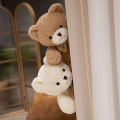 Customizable Teddy Bear Plush Toy Super Soft Fleece Stuffed Cushion Embroidered Animal Toy or Gift,KingKong Toys