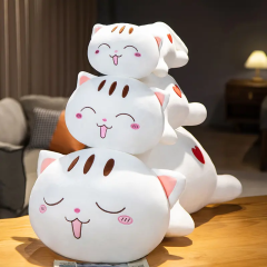 Factory Small Size Plush Toy Custom Stuffed Cat Pillow Soft Stress Relief Animal Plush,KingKong Toys