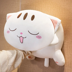 Factory Small Size Plush Toy Custom Stuffed Cat Pillow Soft Stress Relief Animal Plush,KingKong Toys