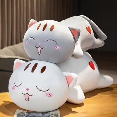 Factory Small Size Plush Toy Custom Stuffed Cat Pillow Soft Stress Relief Animal Plush,KingKong Toys