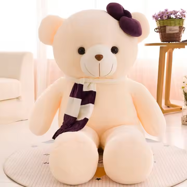 Cute big size Teddy Bear 80cm~180cm Valentines Teddy Bear Plush Toy Giant Teddy Bear weighted plushies toy,KingKong Toys