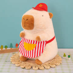 Capybara Backpack Plush Stuffed Animal Design Cute Kids' Gift Idea Toy Backpack with Plush Animal Design,KingKong Toys