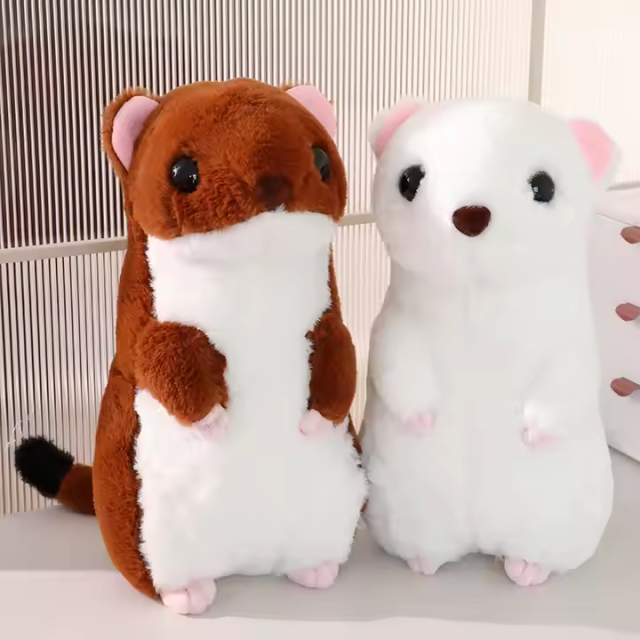 Cuddly Cartoon Brown River Otter Plush Toy Stuffed Animals Children's Lovely Toys,KingKong Toys