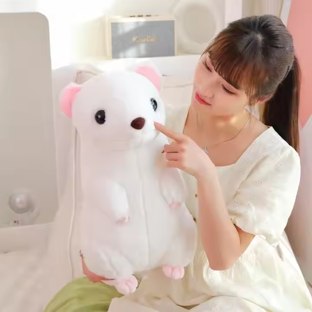 Cuddly Cartoon Brown River Otter Plush Toy Stuffed Animals Children's Lovely Toys,KingKong Toys