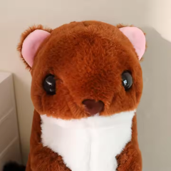 Cuddly Cartoon Brown River Otter Plush Toy Stuffed Animals Children's Lovely Toys,KingKong Toys