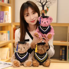 Happy Bear Plushie Girls Gift Teddy Bear Congratulation Stuffed Animal Plush Toy,KingKong Toys