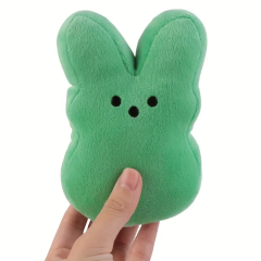 Purple Bunny Easter Stuffed Animal Doll Soft Polyester Pillow with PP Cotton Gift for Kids,KingKong Toys