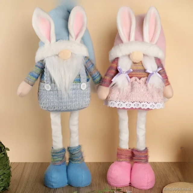 Cartoon Easter Plush Toy Festival Stuffed Doll Cute Unisex Plushies for Children Gifts Santas,KingKong Toys