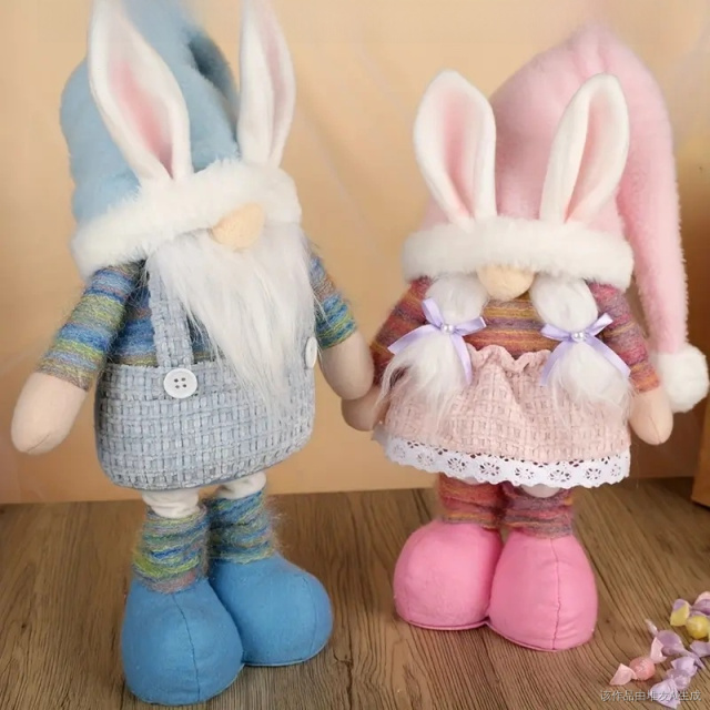 Cartoon Easter Plush Toy Festival Stuffed Doll Cute Unisex Plushies for Children Gifts Santas,KingKong Toys