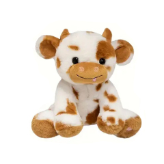 Luminous Cow Toy for Birthday LED Light Animal Soft Stuffed Toys Noctilucent Gifts Plush Fabric PP Cotton Filling,KingKong Toys