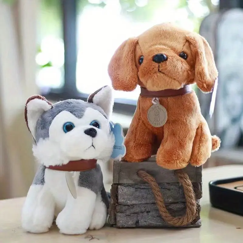 Different Breeds Dog Toys Husky Plush Animal Dolls Shar Pei Stuffed Toys,KingKong Toys
