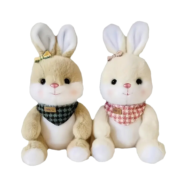 Wholesale Custom Plush Little Rabbit 20cm Cute Stuffed Animal Short Ear Rabbit Toy,KingKong Toys