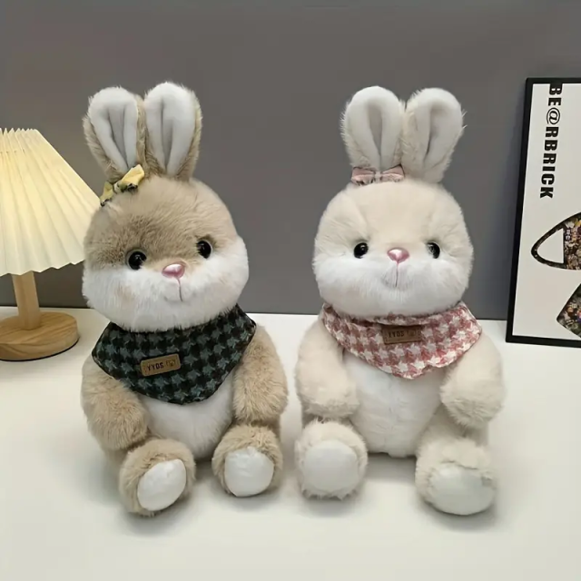 Wholesale Custom Plush Little Rabbit 20cm Cute Stuffed Animal Short Ear Rabbit Toy,KingKong Toys