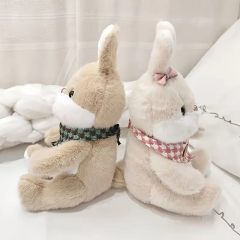 Wholesale Custom Plush Little Rabbit 20cm Cute Stuffed Animal Short Ear Rabbit Toy,KingKong Toys