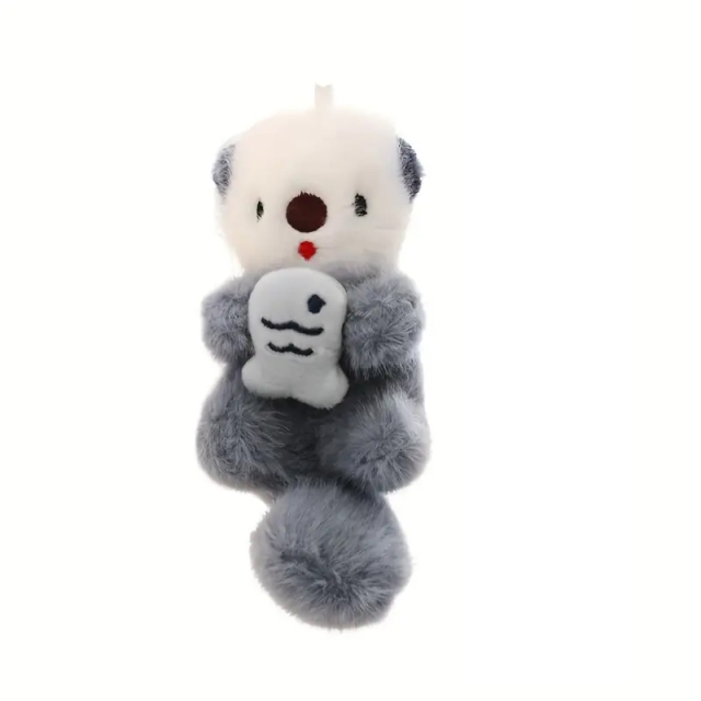 Plush Keychains Toys Small Otter Stuffed Animals Toy Custom Cute Decorations Keychain,KingKong Toys