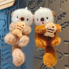 Plush Keychains Toys Small Otter Stuffed Animals Toy Custom Cute Decorations Keychain,KingKong Toys