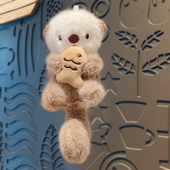 Plush Keychains Toys Small Otter Stuffed Animals Toy Custom Cute Decorations Keychain,KingKong Toys