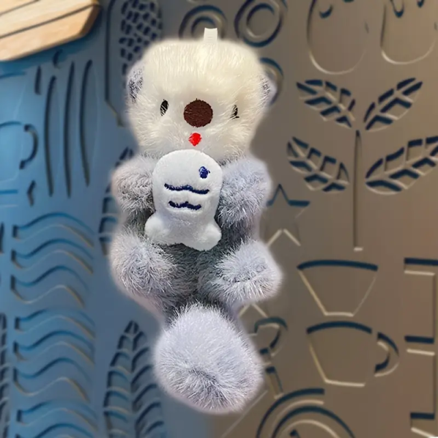 Plush Keychains Toys Small Otter Stuffed Animals Toy Custom Cute Decorations Keychain,KingKong Toys